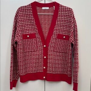 Sandro The Brandy Tweed Cardigan M